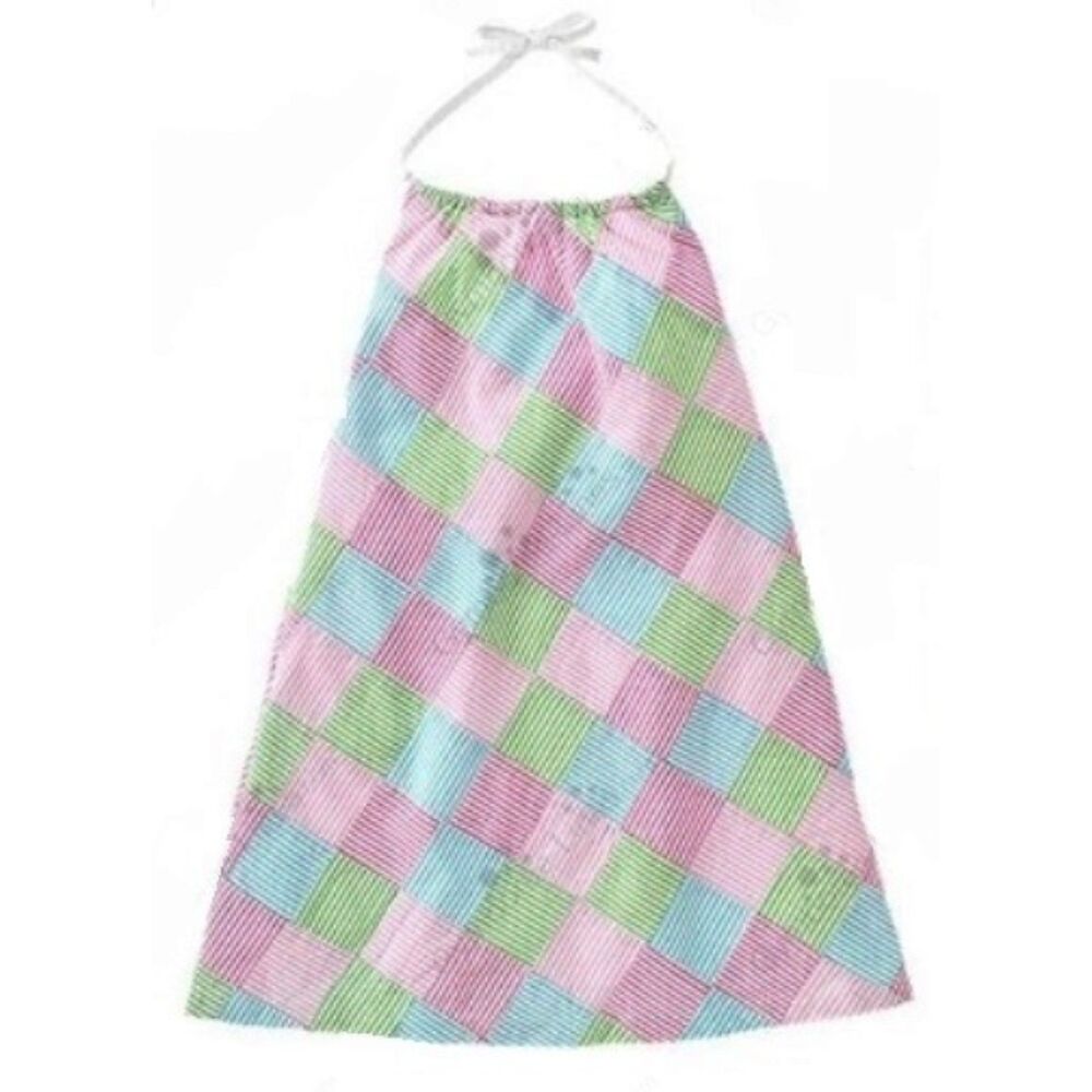 NEW Gymboree girls halter Dress 5 tennis match plaid stripe pink green blue Tank